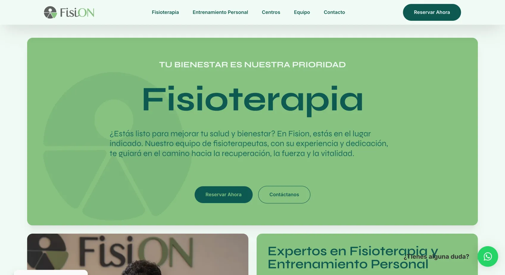 Proyecto FisiON — Landing Page