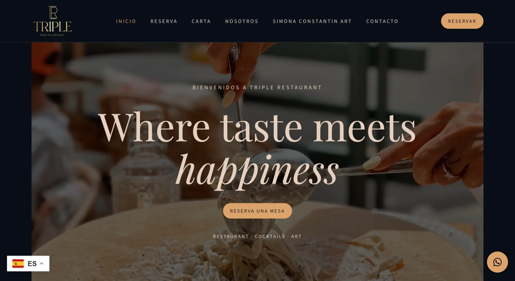 Proyecto Triple — Web Restaurante